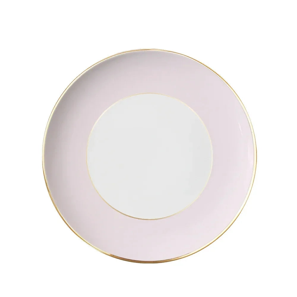 Luxe Ivory Lattice 12 inch Plate