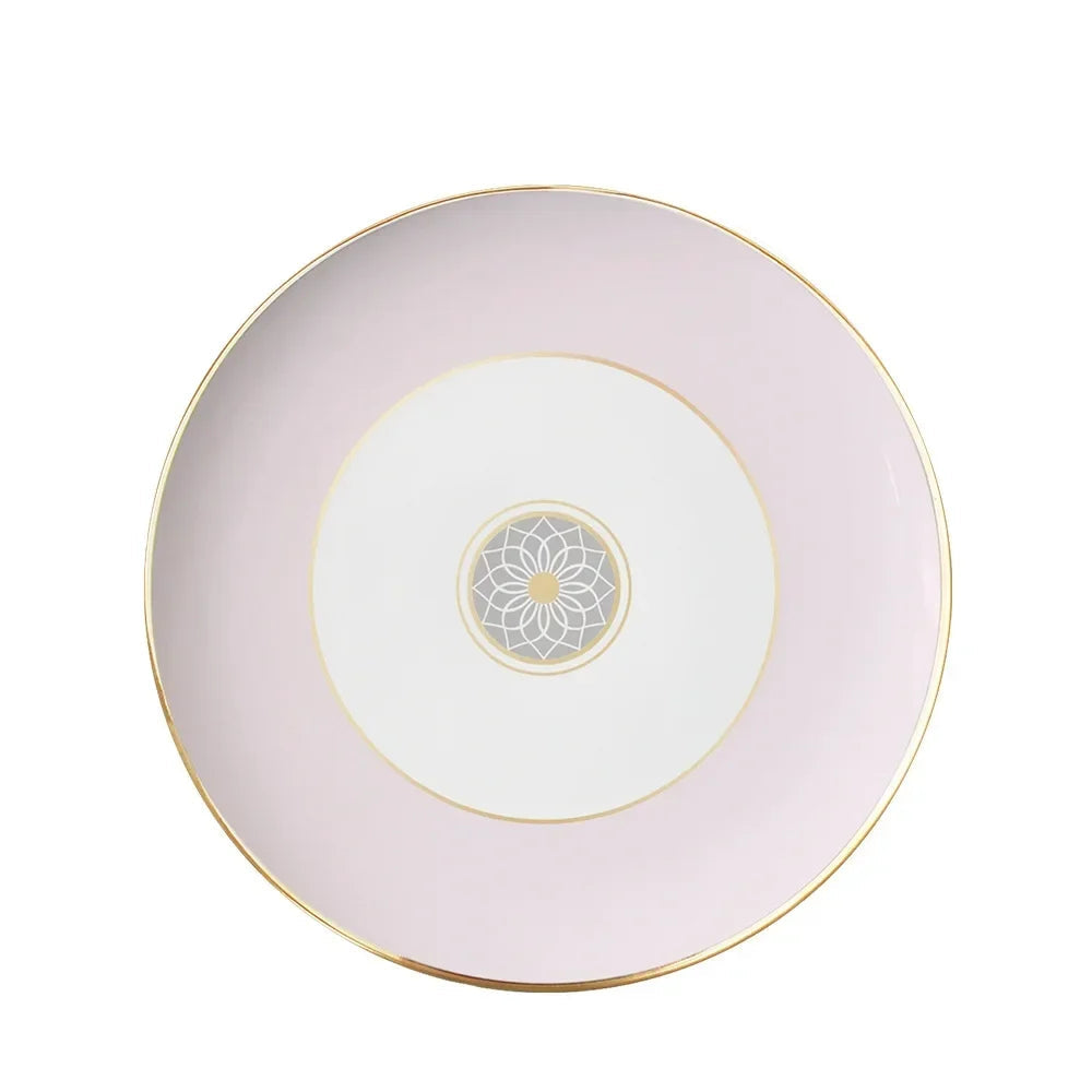 Luxe Ivory Lattice 6 inch Plate