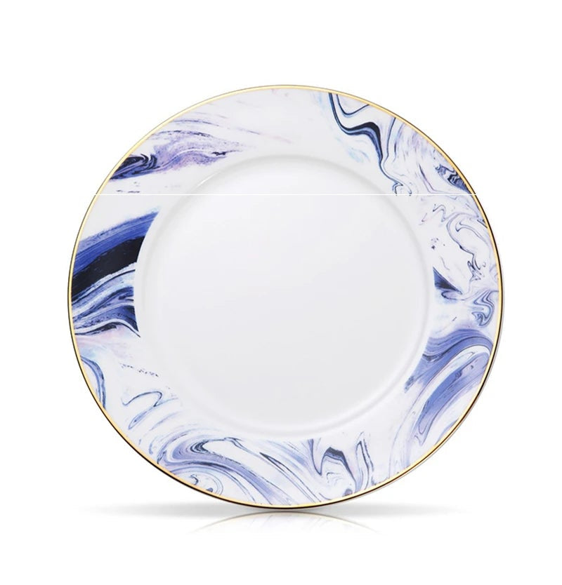 Aurora Marble 8 inch Plate